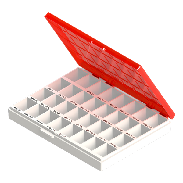 Anatomical Bands Upper Organizer with Lid