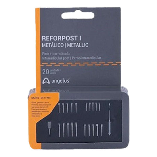 Reforpost Stainless Steel Intraradicular Posts Kit