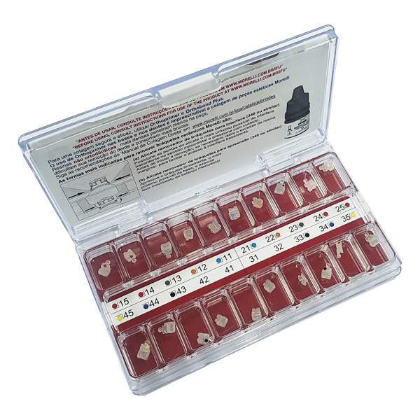 Sapphire .022 M.B.T. Brackets Single Patient Kit