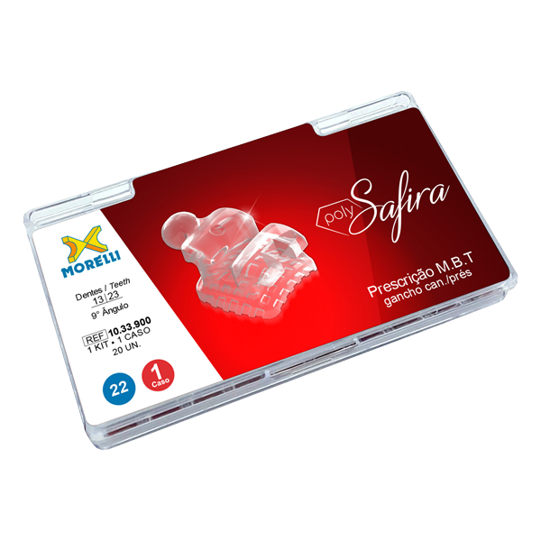 Sapphire .022 M.B.T. Brackets Single Patient Kit