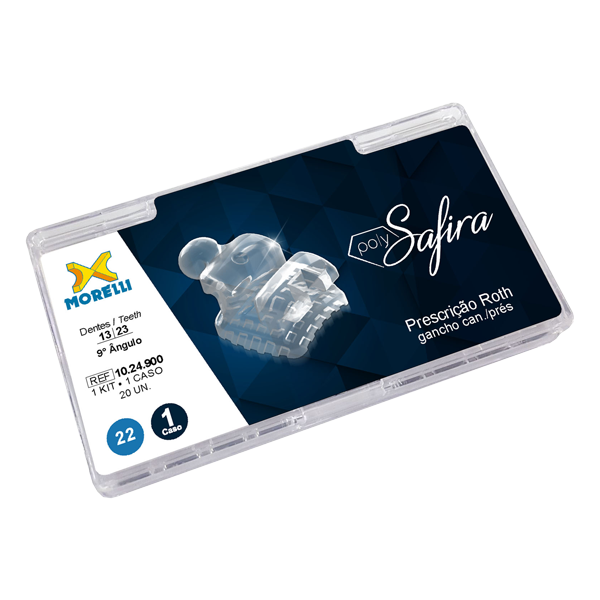 Sapphire .022 Roth Brackets Single Patient Kit