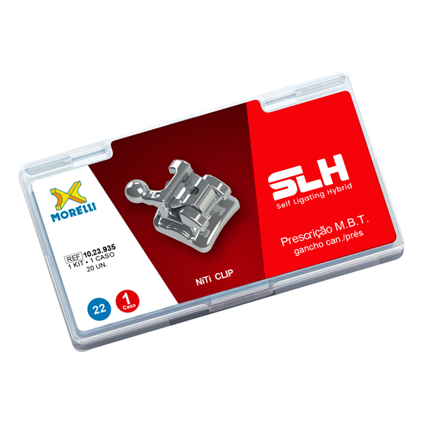 Self-Ligating Hybrid Stainless Steel .022 M.B.T. Brackets Single Patient Kit