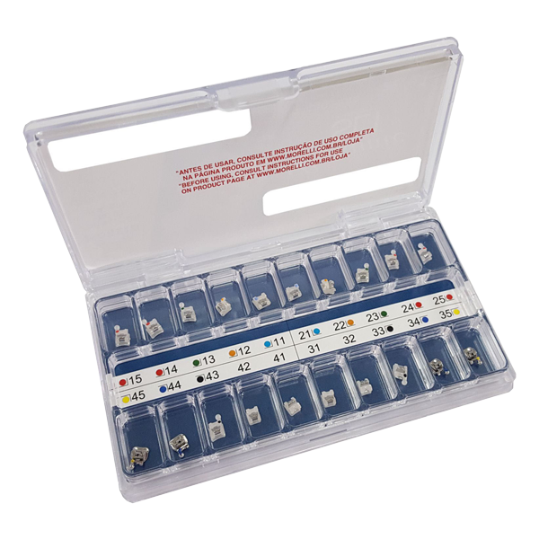 Self-Ligating Interactive Ceramic .022 Roth Brackets Single Patient Kit