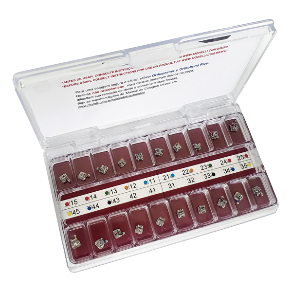 Self-Ligating Interactive Stainless Steel .022 M.B.T. Brackets Single Patient Kit