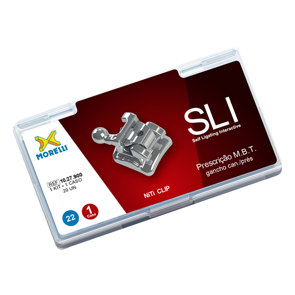 🎁 Self-Ligating Interactive Stainless Steel .022 M.B.T. Brackets Single Patient Kit (100% off)