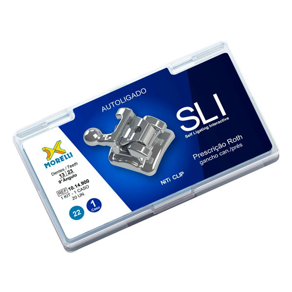 Self-Ligating Interactive Stainless Steel .022 Roth Brackets Single Patient Kit