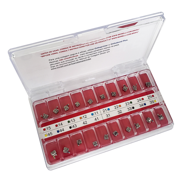Self-Ligating Passive Stainless Steel .022 M.B.T. Brackets Single Patient Kit