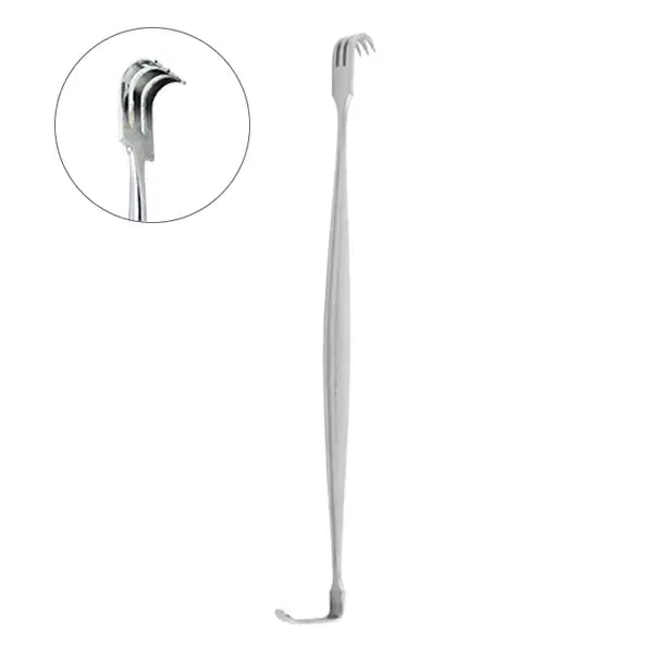 Senn-Mueller Retractor 3 Blunt Prongs 16cm