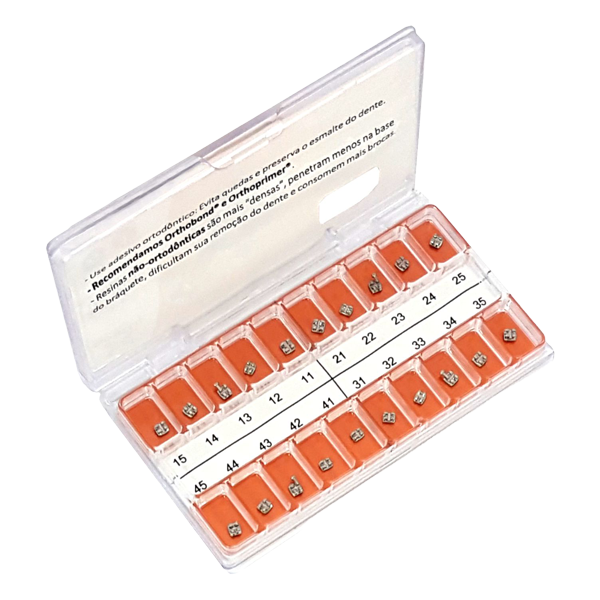 Slim Max Stainless Steel .022 Edgewise Brackets Single Patient Kit