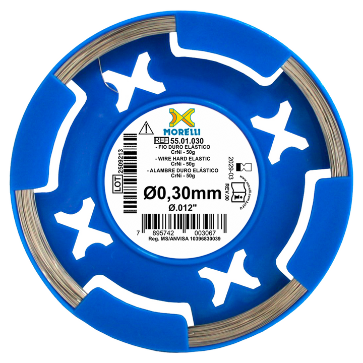 Stainless Steel Round Hard Wire Ø.012"