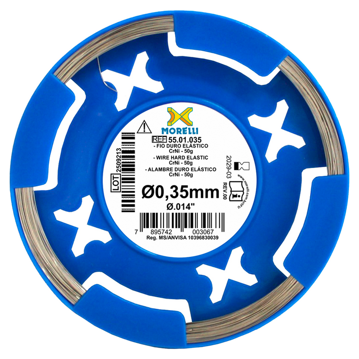 Stainless Steel Round Hard Wire Ø.014"