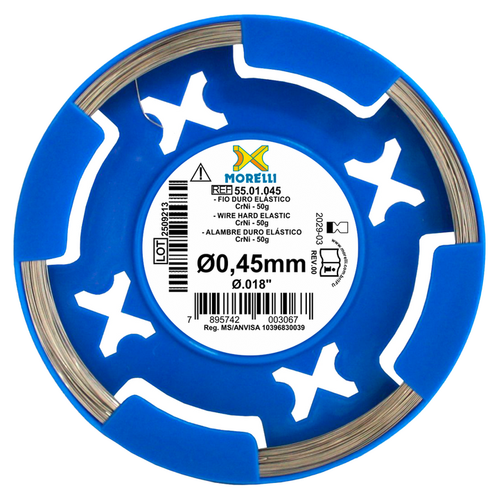 Stainless Steel Round Hard Wire Ø.018"