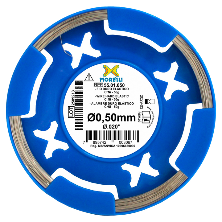 Stainless Steel Round Hard Wire Ø.020"