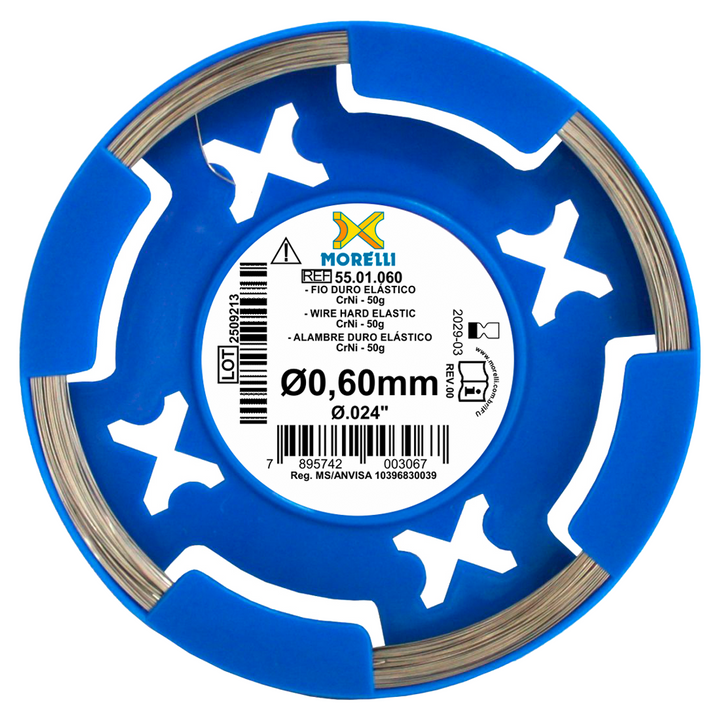 Stainless Steel Round Hard Wire Ø.024"
