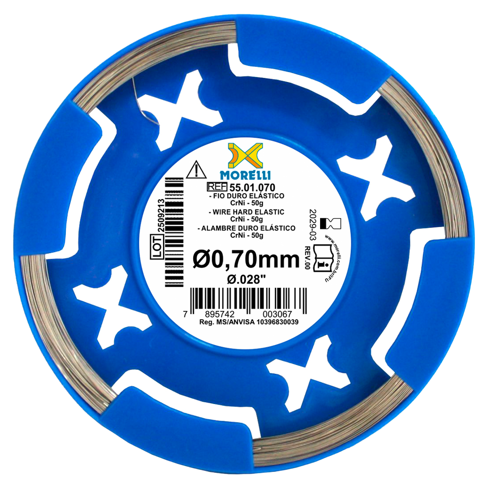 Stainless Steel Round Hard Wire Ø.028"