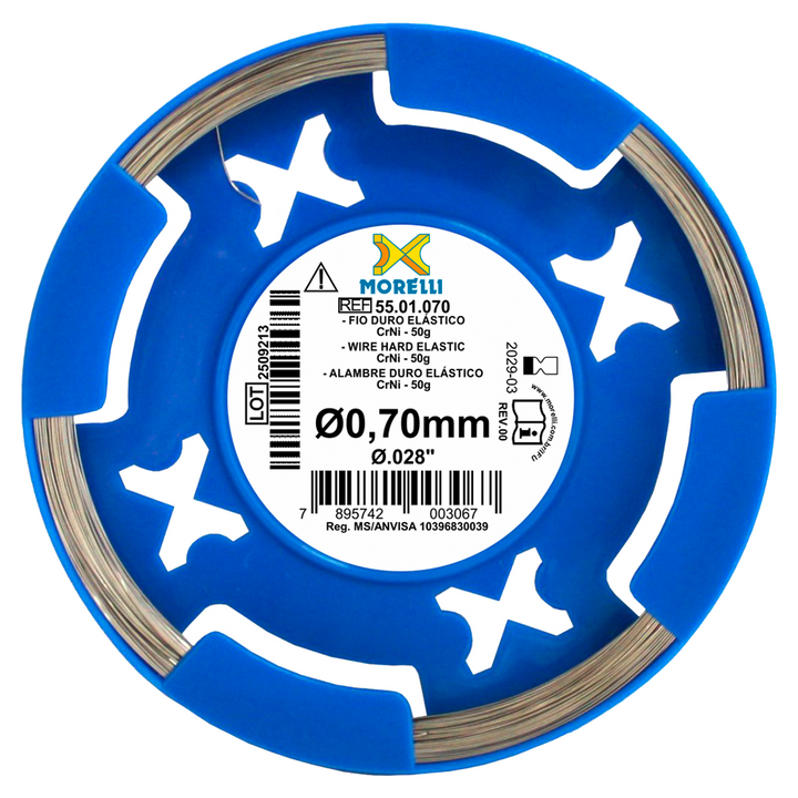 Stainless Steel Round Hard Wire Ø.028"