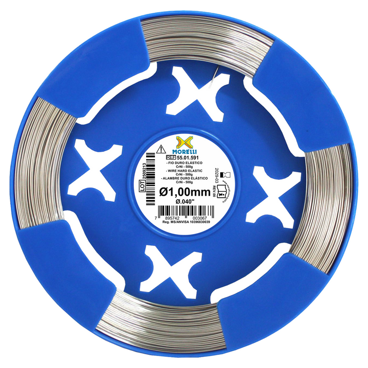 Stainless Steel Round Hard Wire Ø.040"