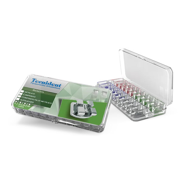Standard Stainless Steel .018 Ricketts Brackets Single Patient Kit