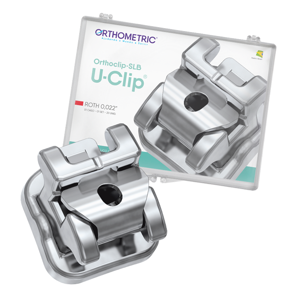U-Clip Self-Ligating Interactive Stainless Steel .022 Roth Brackets Single Patient Kit
