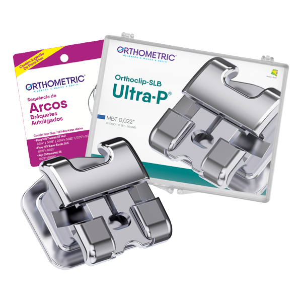 Ultra-P Self-Ligating Passive Stainless Steel .022 M.B.T. Brackets Single Patient Kit