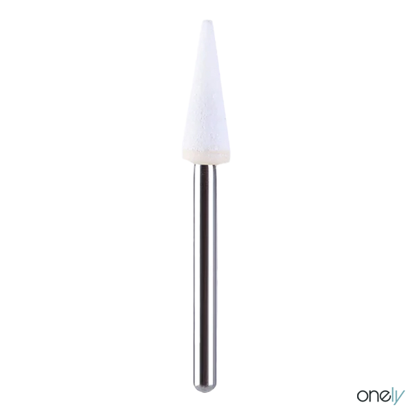 White Stone Polishing FG Bur Cone